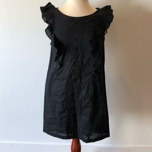 New Summer Black Dress with Beautiful Embroidery